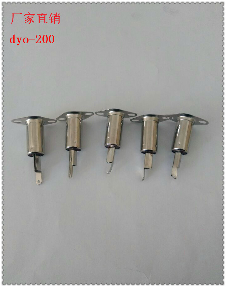 汽车天线插头母-转接头、铁、镀镍双耳插座 天线插头