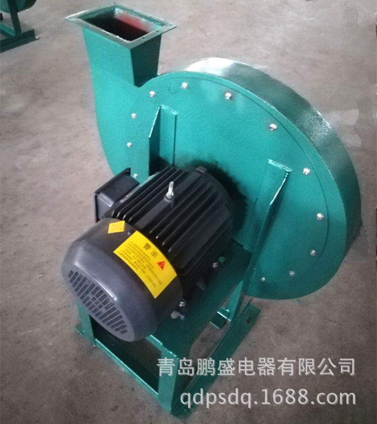 供应9-19 高压离心风机7.5kw工业除尘风机
