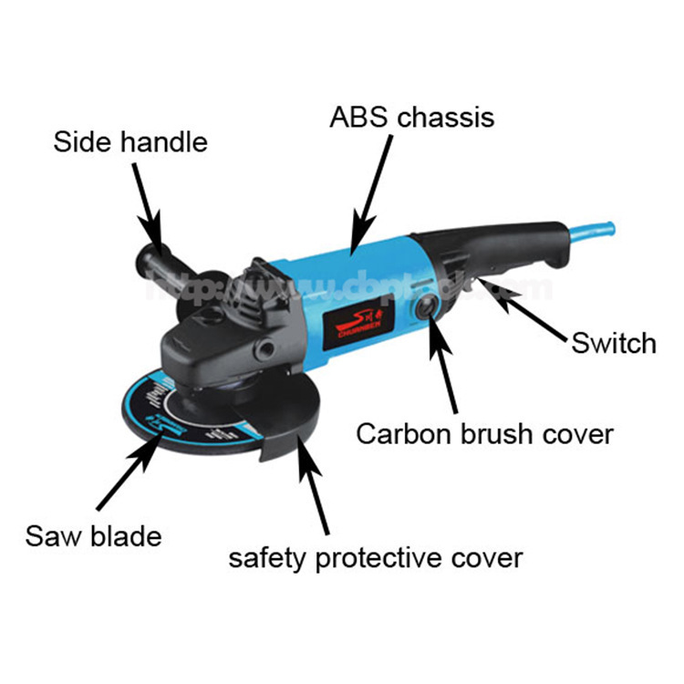 厂家批发 高质量大功率电动角磨机MOD.70180/4207外贸出口