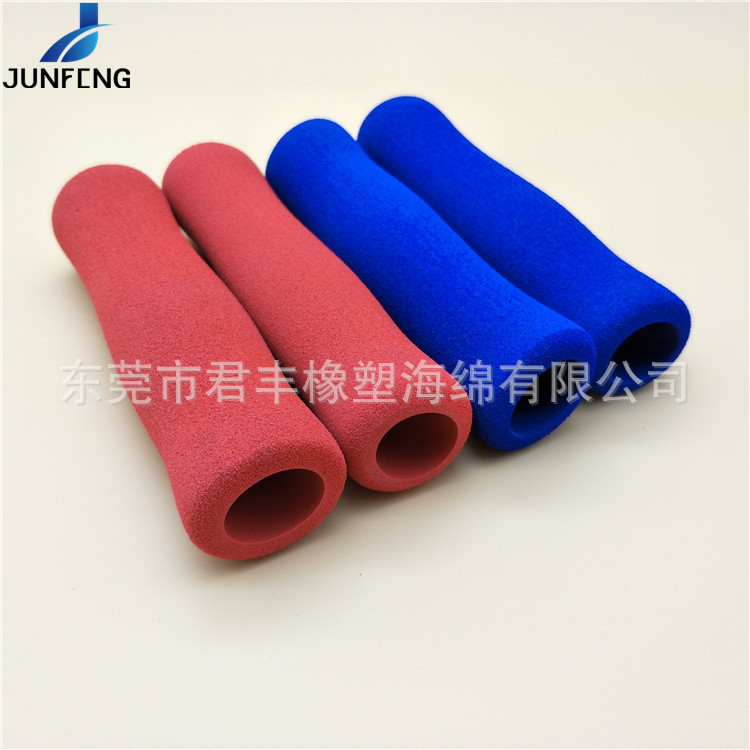 户外骑行防滑吸汗自行车橡塑海绵手柄把套 山地车矽胶弧形NBR护套