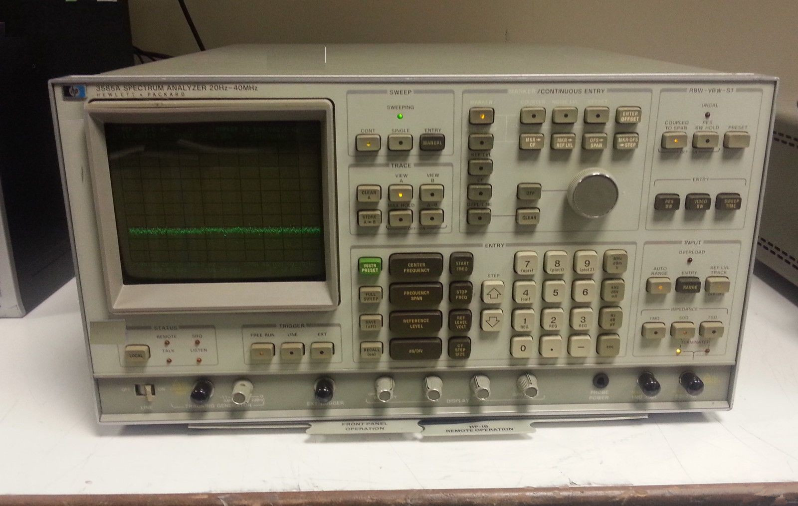 惠普3585A HP3585A 音频频谱分析仪 20Hz-40MHz