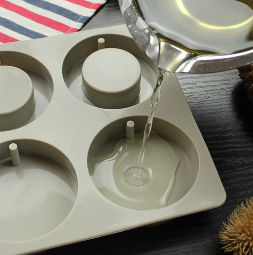 Wax sheet mold DIY silicone mold Aromatherapy plaster handmade soap mold DIY ring rectangle rhombus