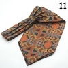 Neckerchief, scarf English style, shirt, tie, Korean style, polyester