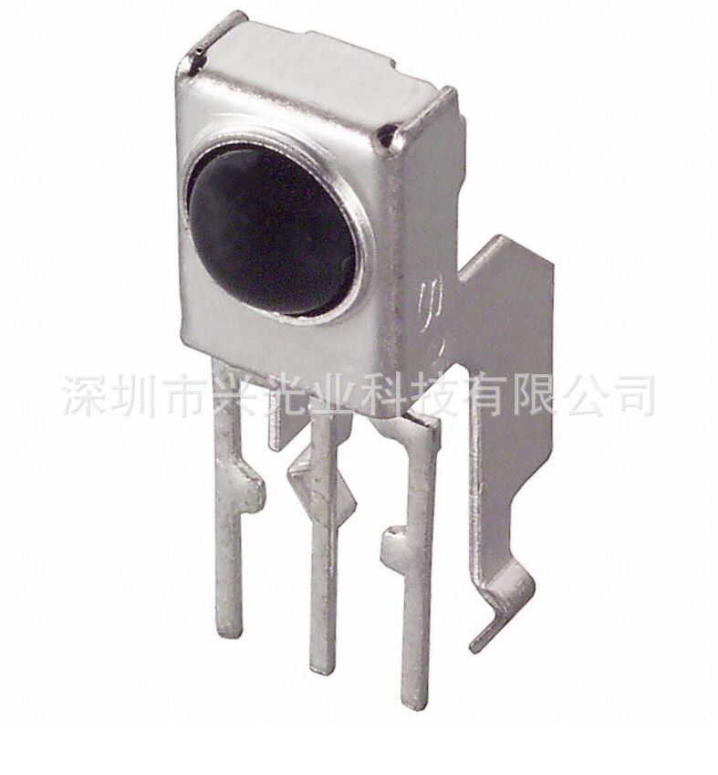 红外线接收头 GP1UM287YKEF 遥控接收器进口原装弯脚带铁壳