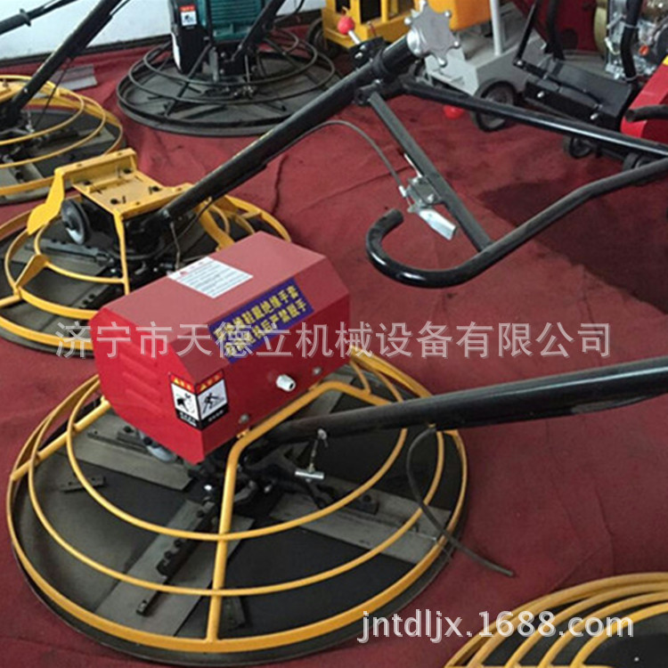 220V手扶式电动混凝土路面抹平机 60-100水泥地面抹光机 厂家直销