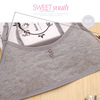 Cotton sports bra for elementary school students, top with cups, T-shirt, underwear