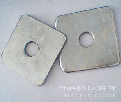 厂家供应 四方垫片 镀白锌 热镀锌平垫 国标方形垫 公斤销售|ms