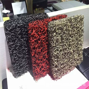 2 sm Qalınlaşdırılmış Tel Bobin Döşəmə Xalçaları Rulo Materialı, Kəsilə Bilən Avtomobil Döşəmə Xalçaları