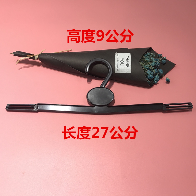 厂家直销 文胸外单衣架 内衣摆摊套装塑料衣架 简易服装衣架批发