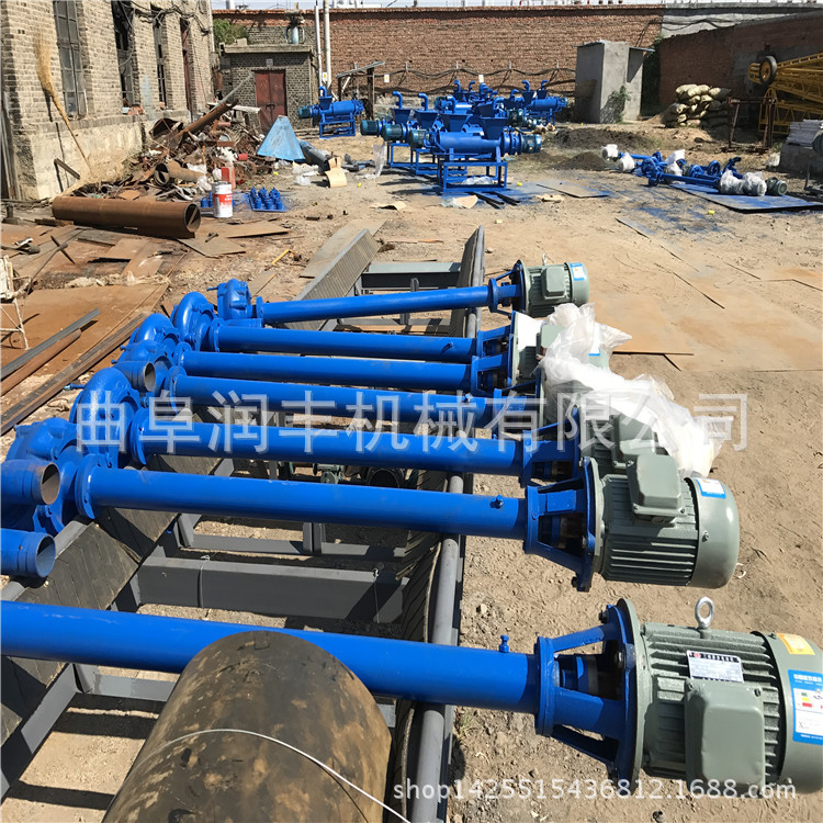 带减速机的分离机 粪便分离机工作原理 干湿粪便分离机