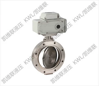 厂家，GID-150A,电动高真空蝶阀，无锡凯维联KWL