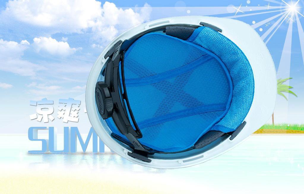3d网眼头盔透气帽衬头盔安全帽内衬帽吸汗垫衬