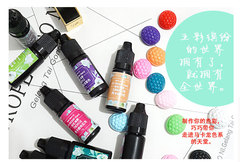 熱銷實色彩色uv滴膠新品上市diy手工材料 水晶滴膠用硅膠模具套餐