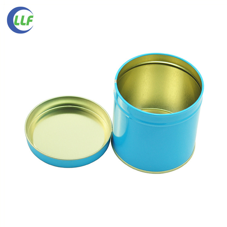 圆形金属包装盒加工铝质金属包装罐厂家批发加工铁罐