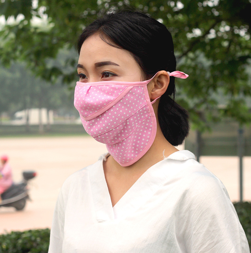 Summer Fashion Korean Style Sports Sunscreen Breathable Cycling Mask Neck Guard Dustproof Sunscreen Manufacturer Wholesale