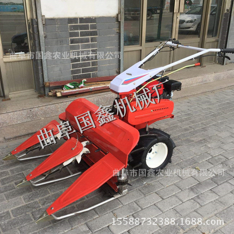 阆中稻麦打捆收割一体机 小麦水稻割捆一体机