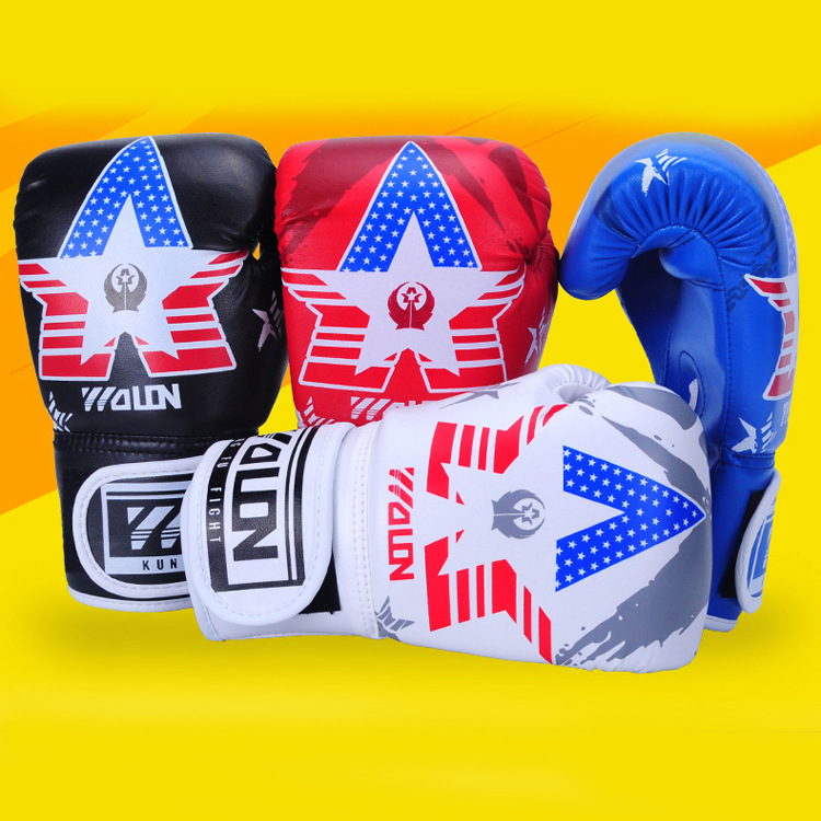 Wulong Boxing Gloves Children's Boxing Gloves Sandbag Gloves Muay Thai Boxing Training Taekwondo Boxing Gloves