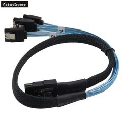 Vintech Wholesale Mini SAS 36P SFF-8087TO 4*7P SATA Server Data Cable