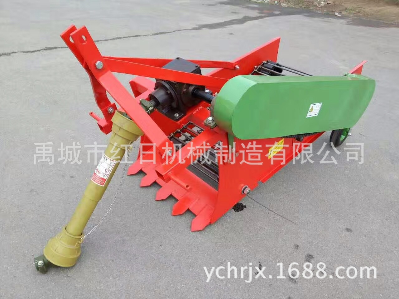 单行马铃薯收获机   土豆收获机4U-1   拖拉机悬挂收获机