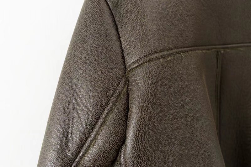 Veste en cuir femme en PU - Ref 3447521 Image 21
