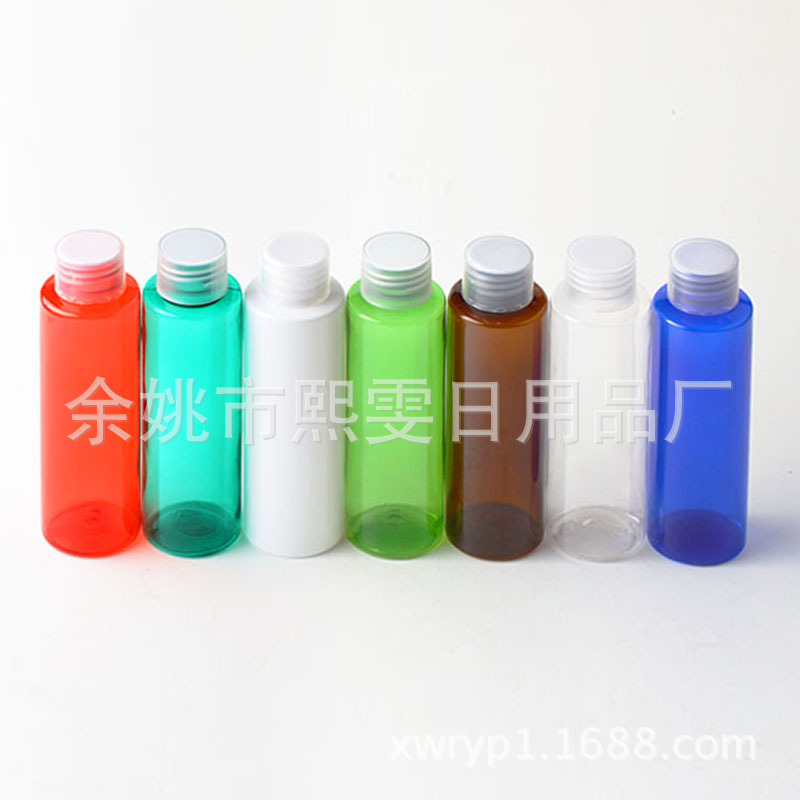 100ml平肩瓶旋盖瓶 乳液纯露分装塑料瓶 PET空瓶子