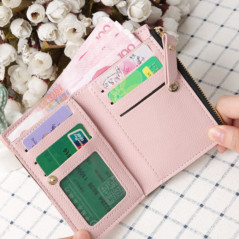 Women's Cherry Pu Leather Zipper Wallets display picture 21