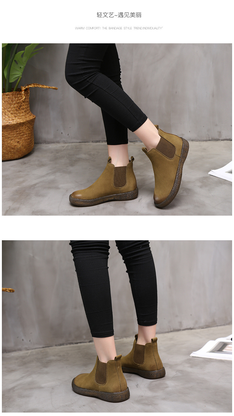 Bottes femme en En cuir - Ref 3355253 Image 19