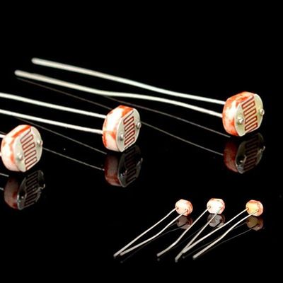 10 Photorésistances LDR 5mm GL55xx (GL5506, GL5516, Etc.) - 5-100 KΩ - Pour Arduino, DIY