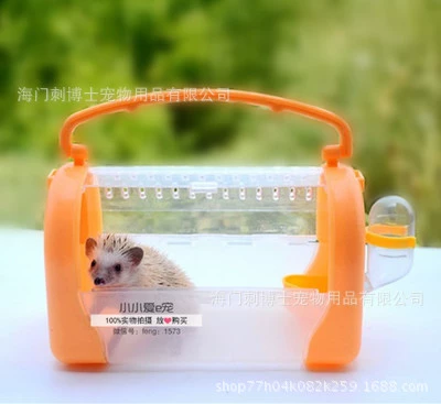 Африканский Мини Ежик Хомяк Кролик Тоторо Белка Кристалл Сумочка Ежик Клетка