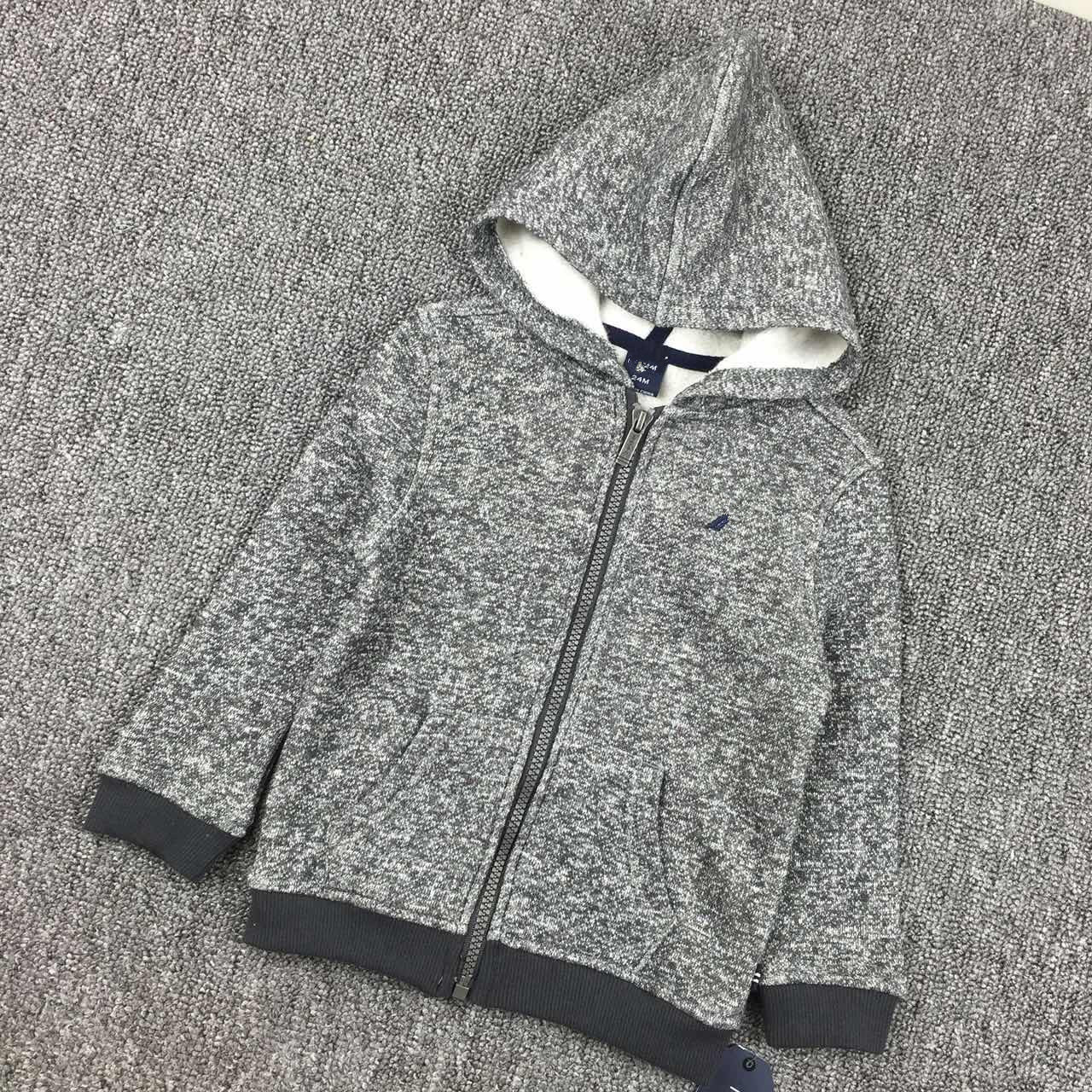 外贸原单欧美童装潮款纯棉运动套头外套W