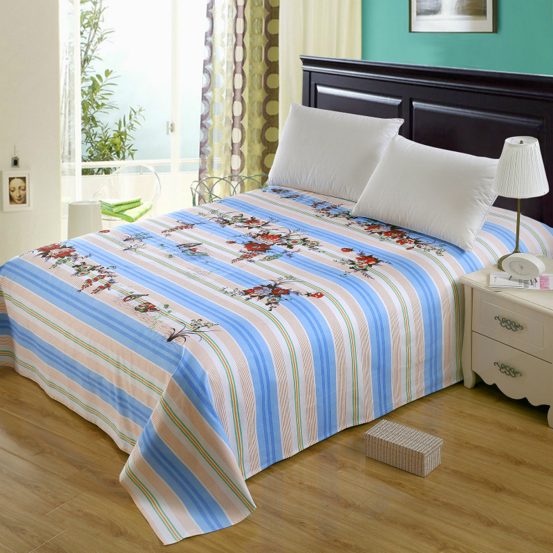 Factory wholesale Cotton Simplicity stripe old-fashioned sheet Be trapped inside