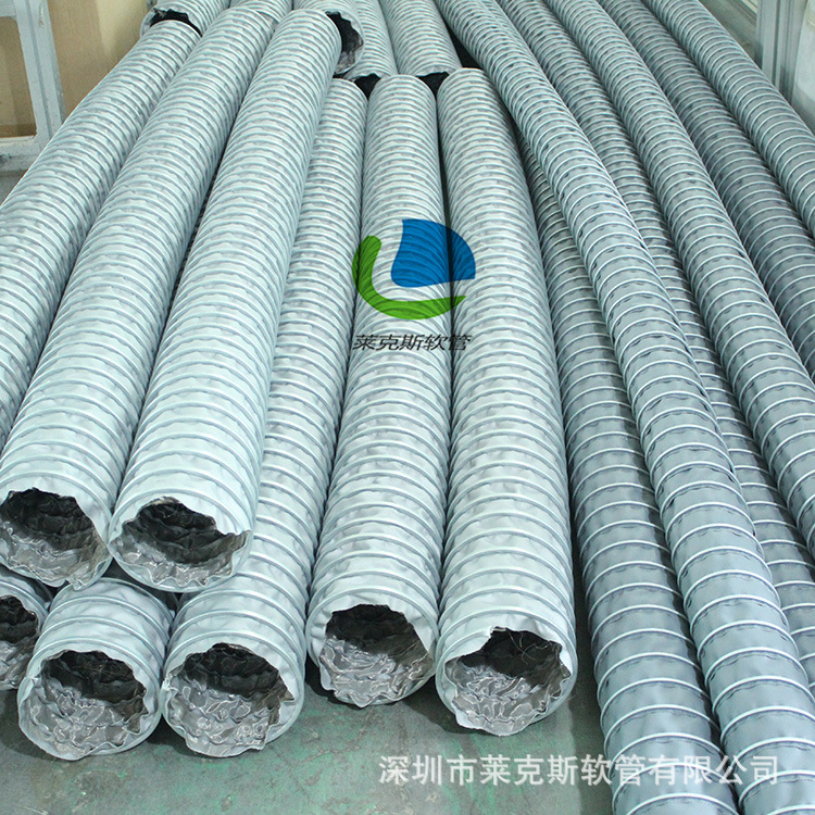 防火风管 高温阻燃伸缩风管 耐高温900度风管 高温通风管厂家直销