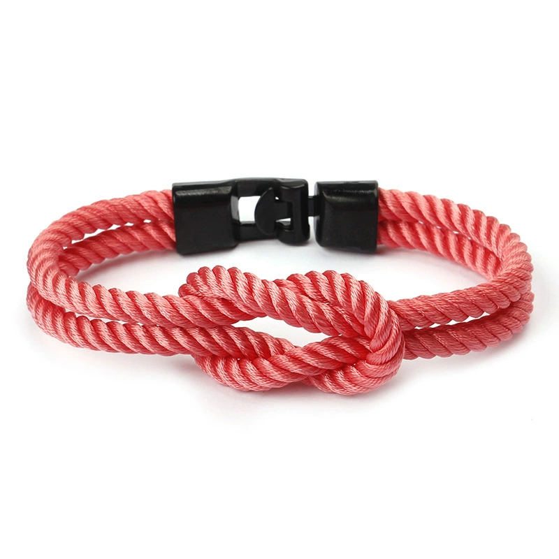 Brand nylon fashionable retro woven bracelet for men and women for beloved, simple and elegant design, Birthday gift