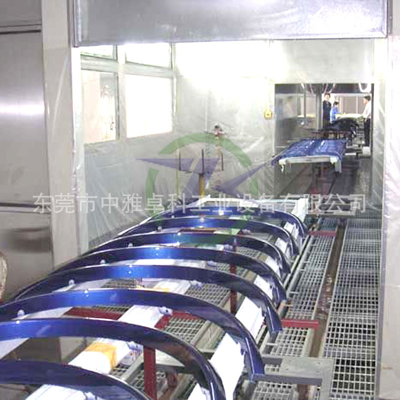 汽车后杠涂装线