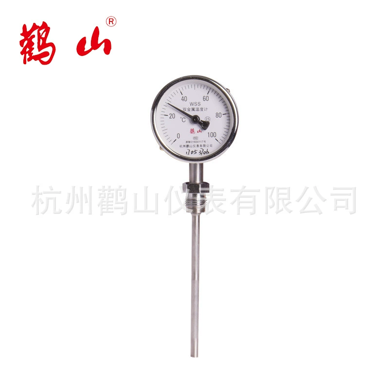 WSS-311 биметаллический термометр с радиальным подключением термометр промышленный биметаллический WSS311