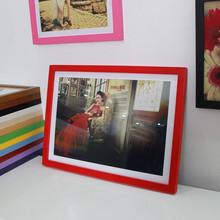 实木相框挂墙4开8开画框批发36寸木质摆台书法框影楼相册照片装裱