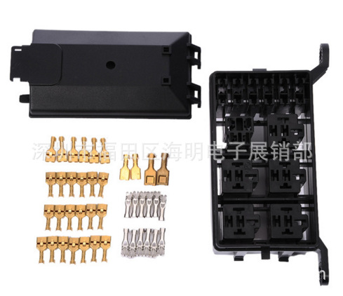 牧马人继电器盒子 6路车用保险盒