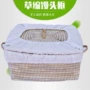 保温带盖收纳玉米皮馒头筐
