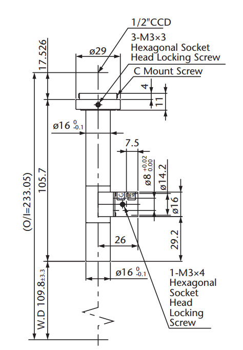 MORITEX茉丽特 标清远心镜头MML-ST系列 MML6-ST110D工业镜头
