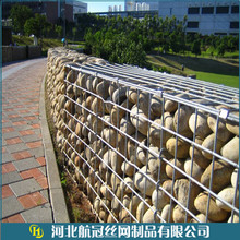 水利堤坝阻隔格宾石笼网  生态景观电焊石笼网  园林电焊石笼网箱