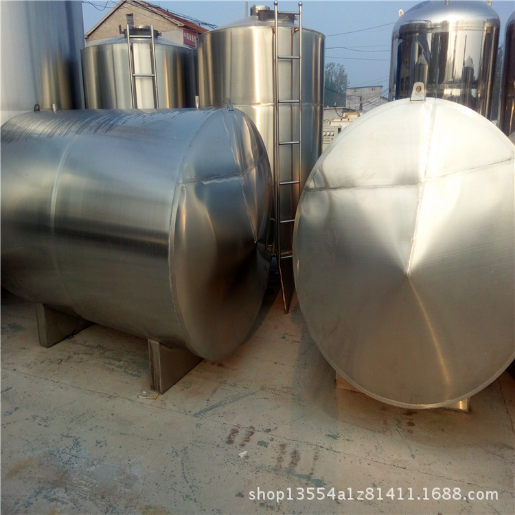 厂家供应二手不锈钢储罐 二手不锈钢搅拌罐 304材质配料罐