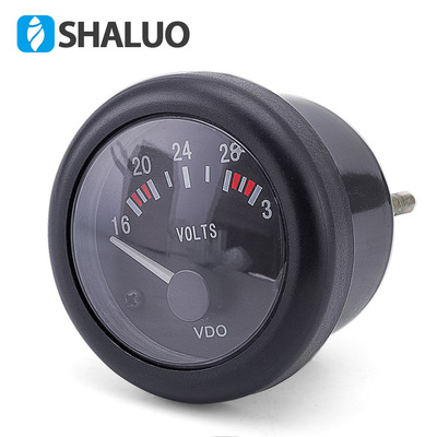 VD系列仪表东风康明斯配件VDO电池电压表 机组电压表52MM