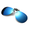 Polarized sunglasses Men and women toads, night vision mirrors can be turned over the sunglasses