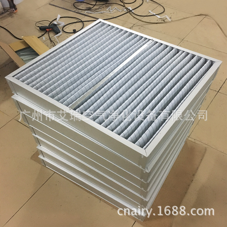 AR-ZD初效过滤器g3G4粗效折叠式过滤器付网折叠初效空气过滤器