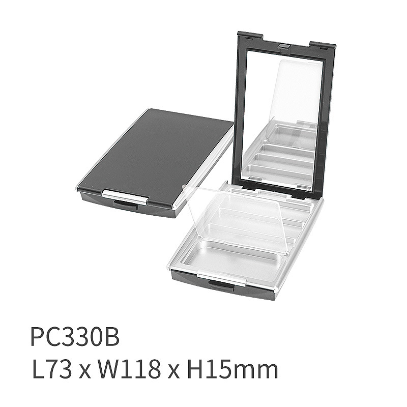 精艺  化妆品包材 多规格 粉盒 眼影盒 腮红盒 加工 PC330B