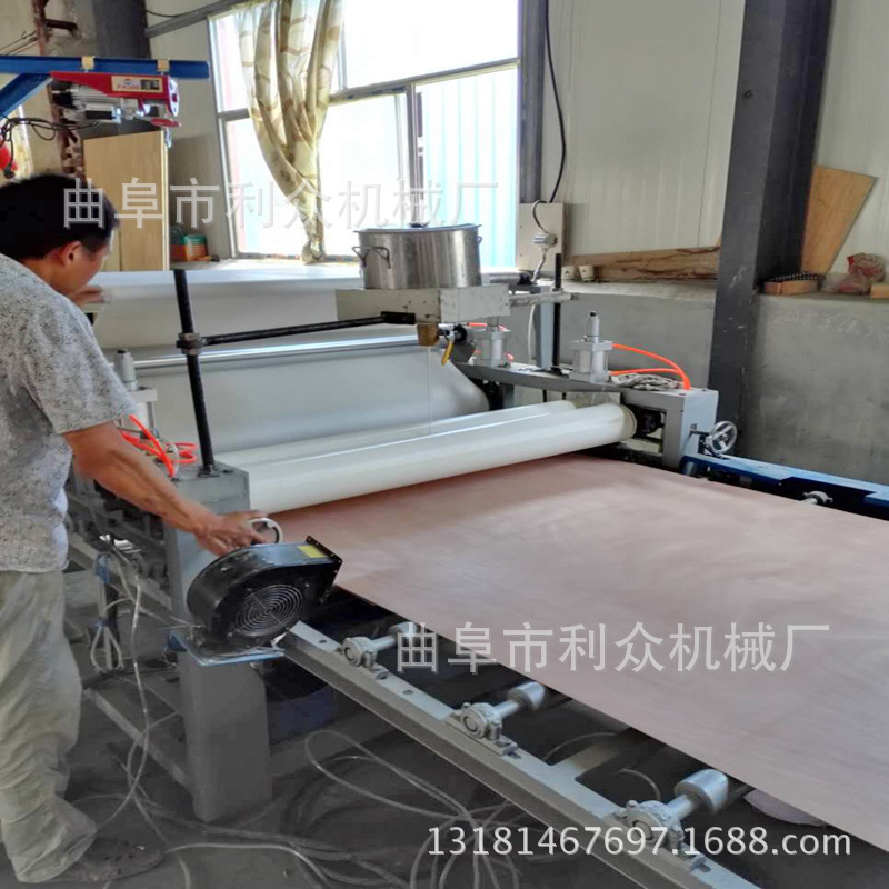 无锡 木板金属板 无纺布自动贴面机