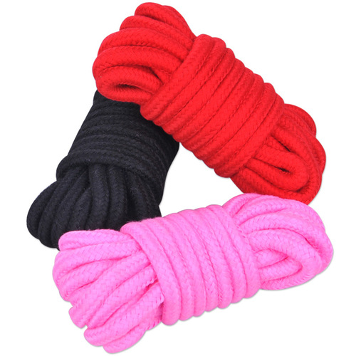 Cotton Rope Silk Rope Alternative Toy Bondage Red Rope Adult Sex Toys Manufacturer Wholesale
