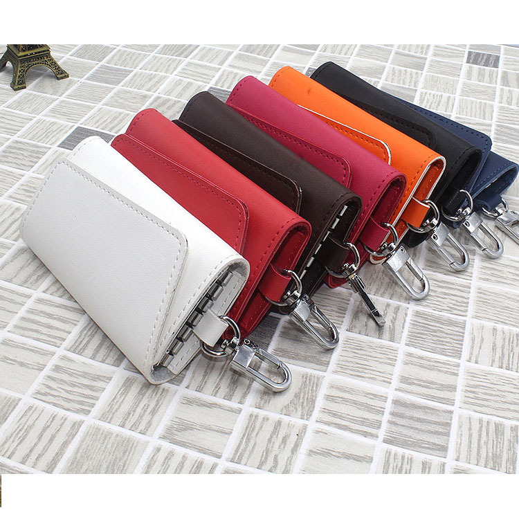 厂家直销仿皮钥匙包 休闲男女通用家用钥匙包汽车钥匙包可订LOGO|ru