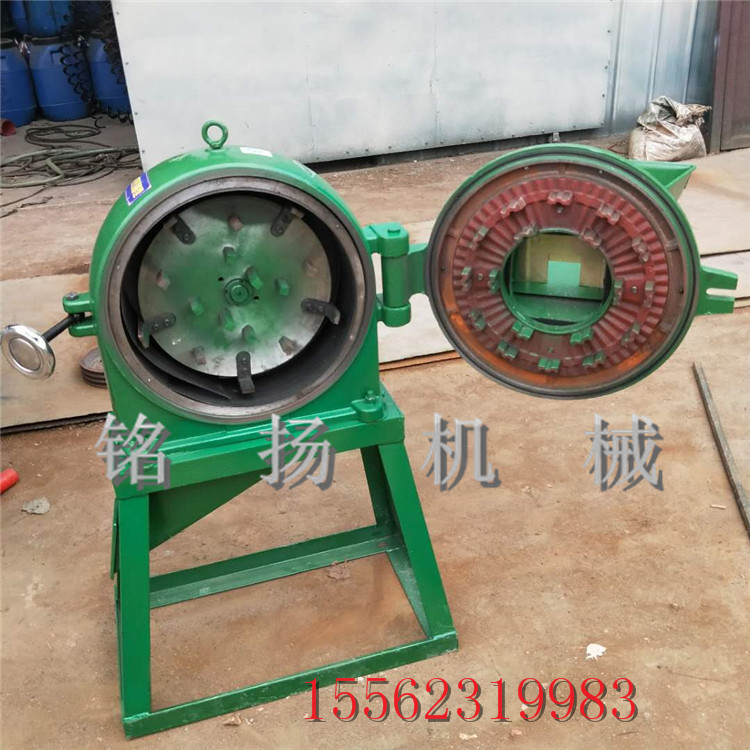 单相电家用玉米制糁机 五谷杂粮砂轮碾米机 粮食脱皮磨碴机图片