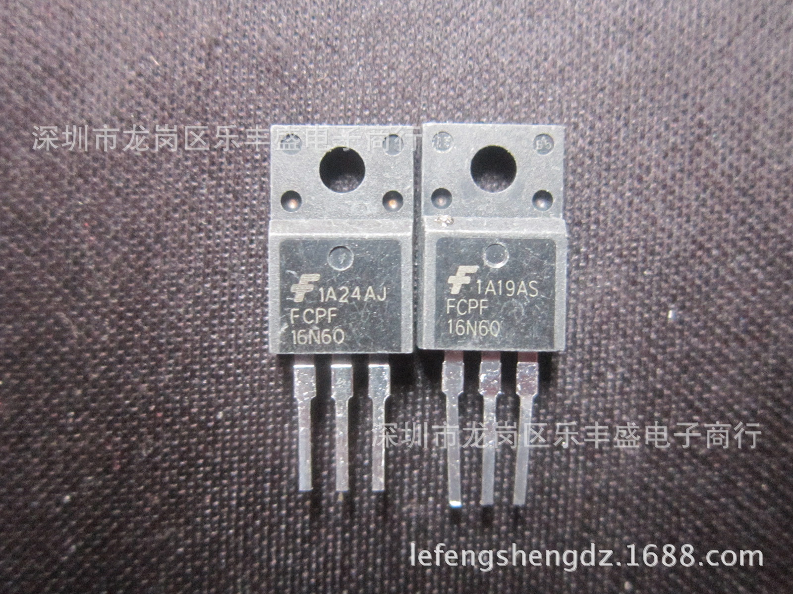 FCPF16N60 拆机仙童 TO-220F N通道 功率MOSFET 16A 600V